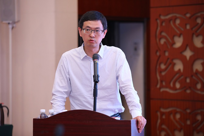 05 中国工商银行现代金融研究院副院长王祺发表主旨演讲.JPG