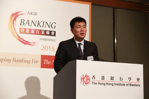 理财委员会副主任单位、中国农业银行李振江副行长发布《2014年中国银行业理财业务发展报告》.JPG